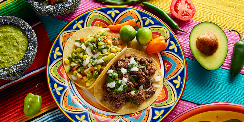 Five Mexican Foods Five Mexican Foods