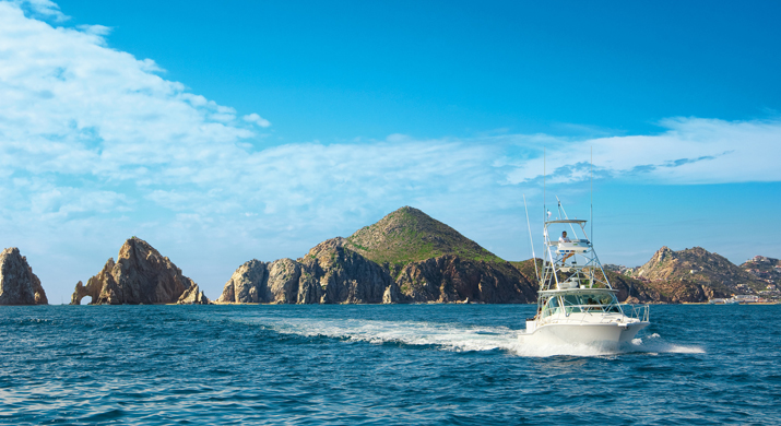 Photographing El Arco From A Boat Photographing El Arco From A Boat